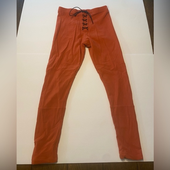 Triangl Orange Leggings Size Small B4 - Picture 1 of 3